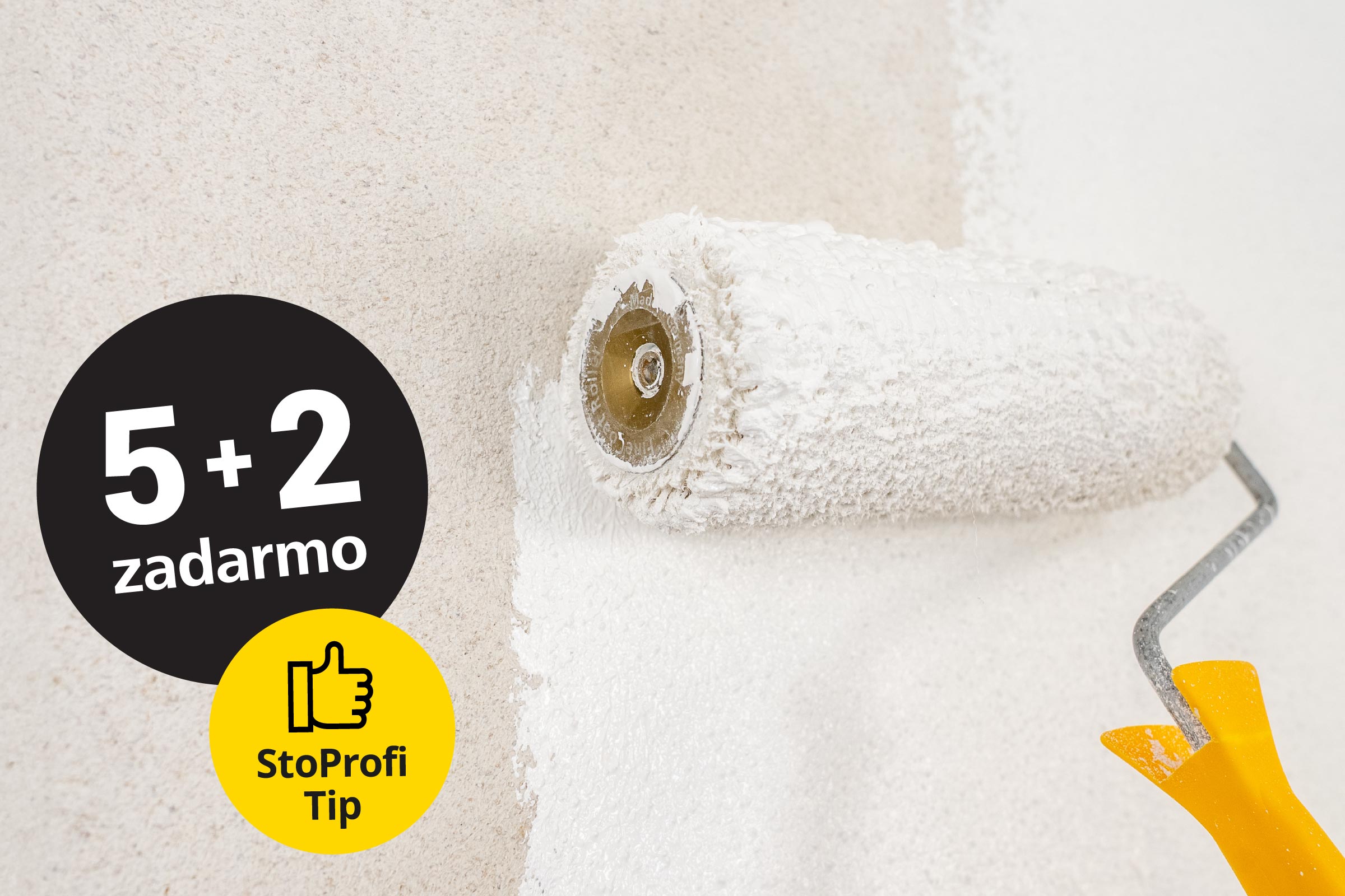 Kúpte 5 balení farby StoColor In a získate ďalšie 2 úplne zadarmo