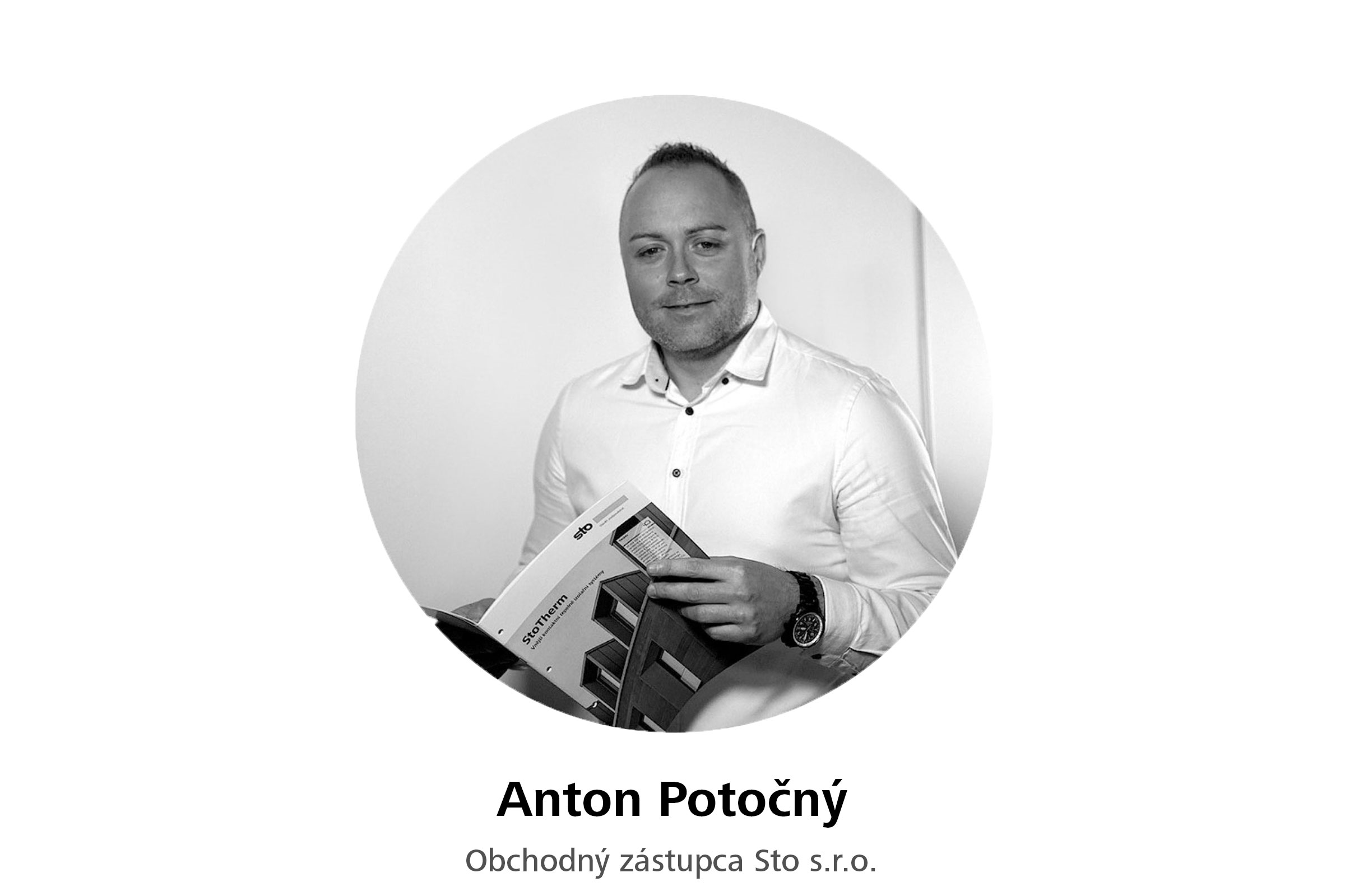 Anton Potočný, obchodný zástupca spoločnosti Sto s.r.o.