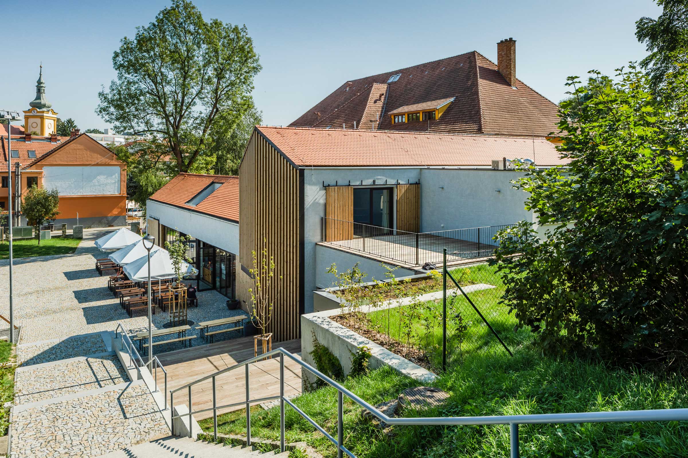 Novostavba Domu v parku Riegrova v Šlapaniciach 