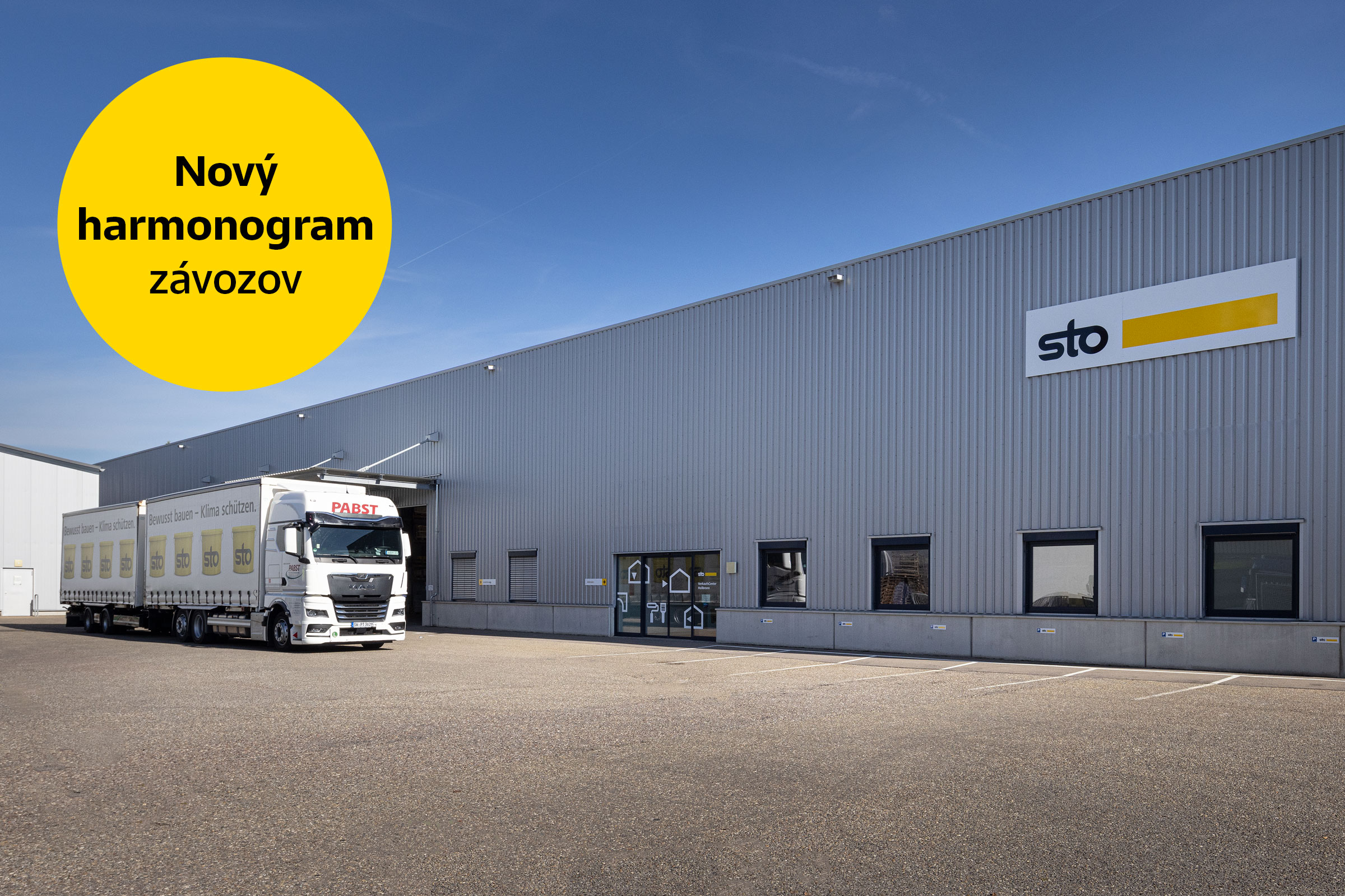 Nové závozové dni materiálu z pobočky v Bratislave od 1.3.2026