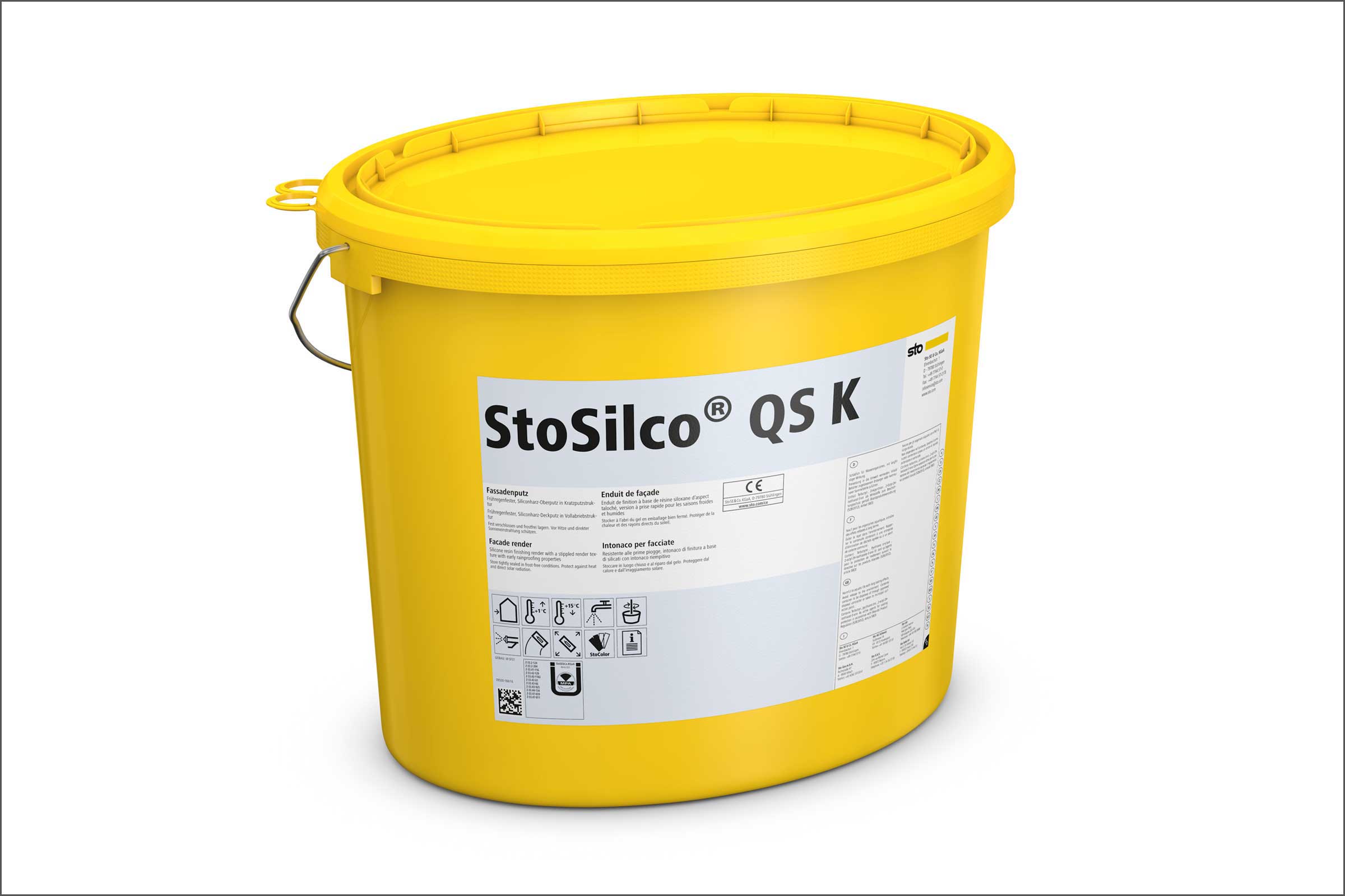 Silikónovo-živičná vrchná omietka StoSilco® K