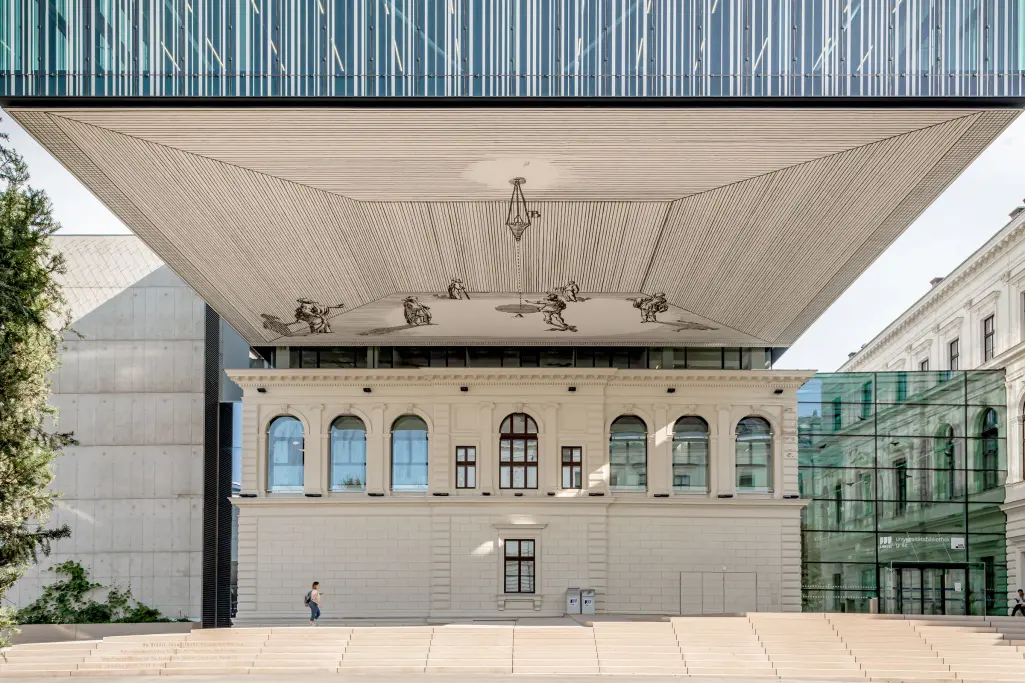 Univerzitná knižnica v meste Graz, Rakúsko.