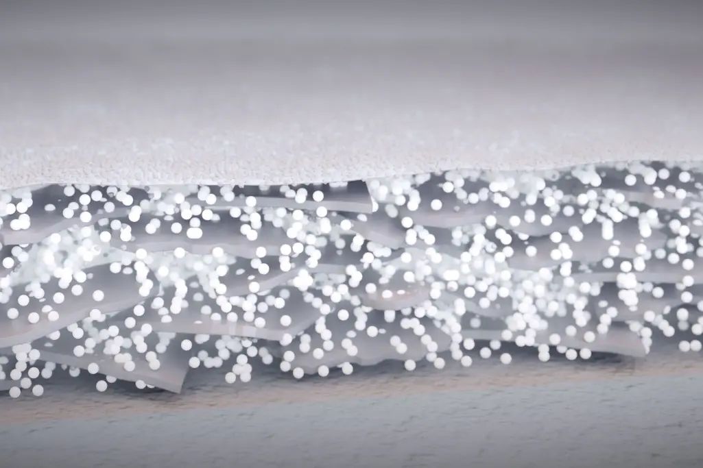 Unikátna štruktúra povrchu farby StoColor PuraClean