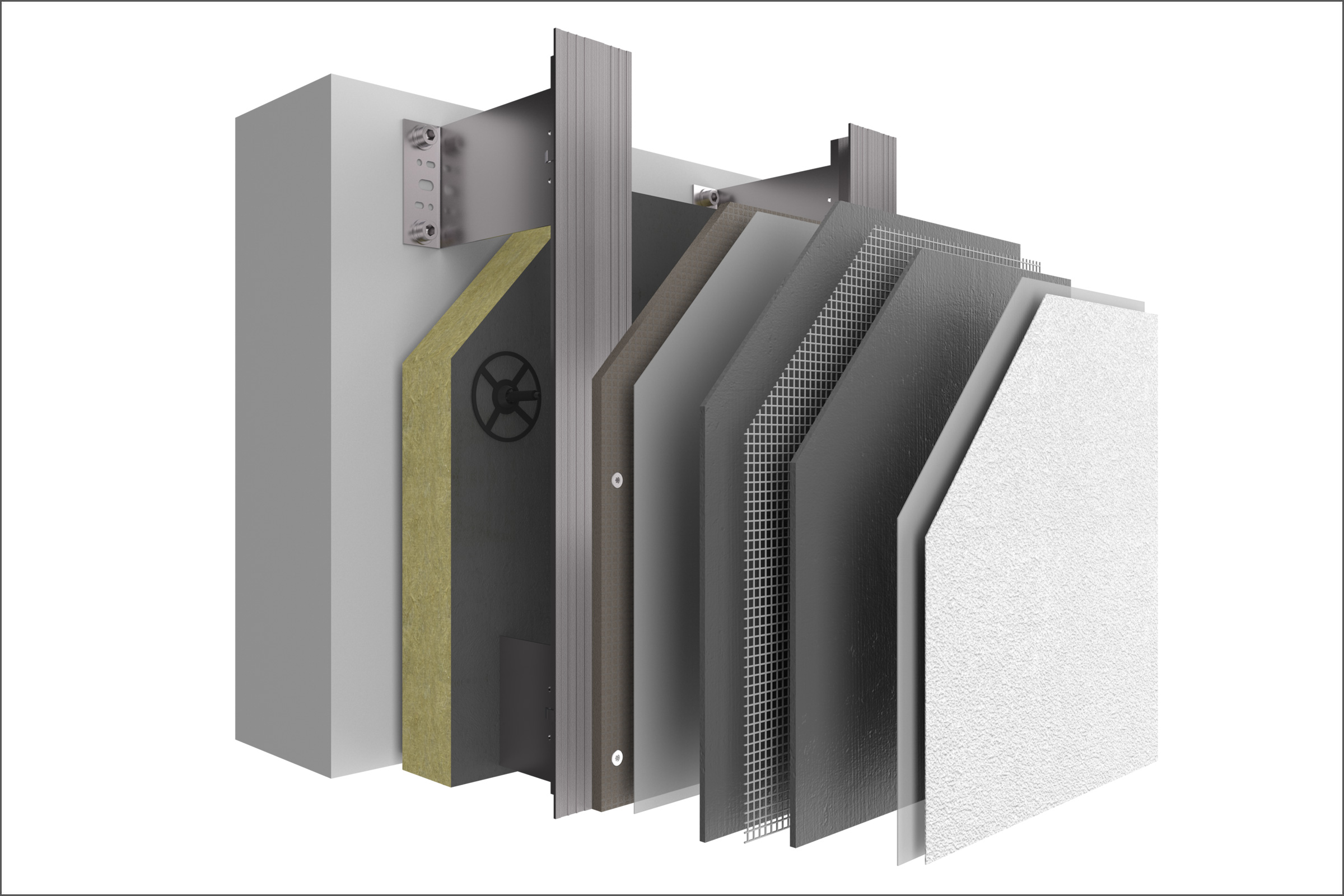 Predsadený zatepľovací systém StoVentec R s omietkou