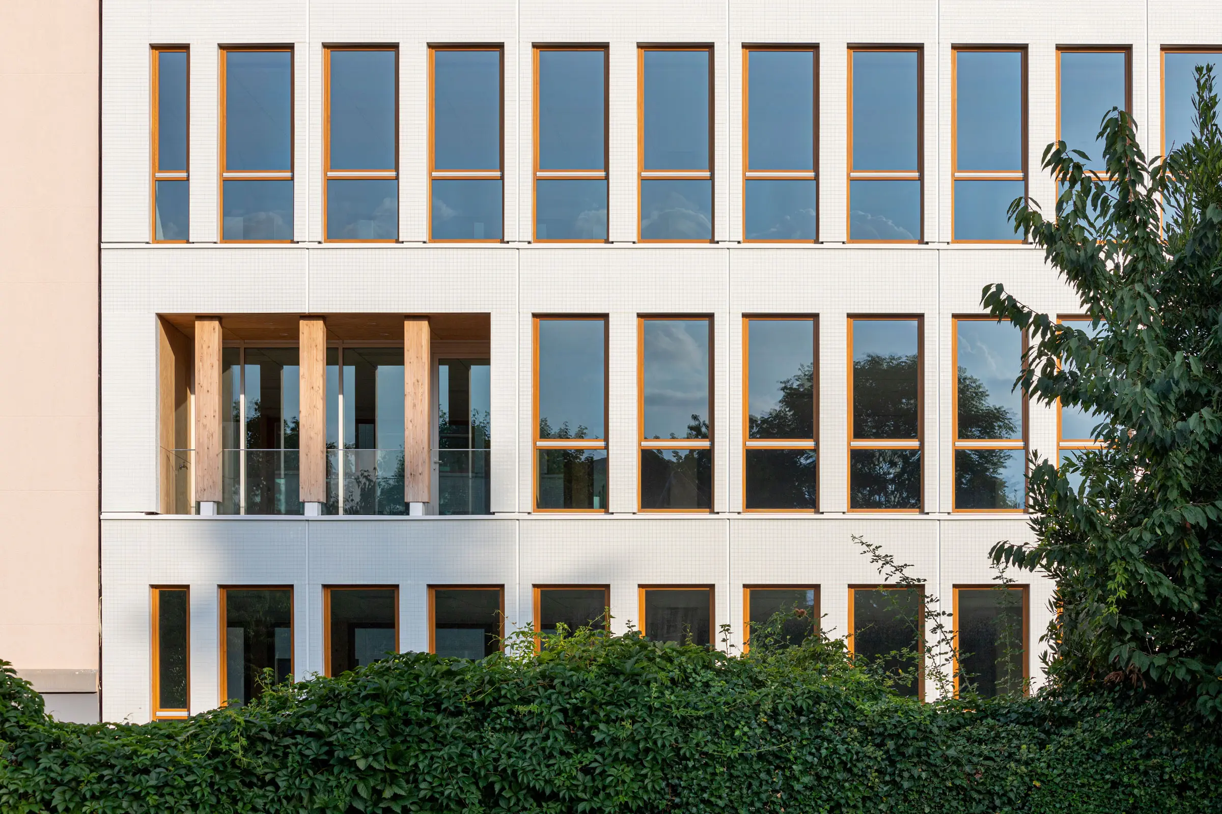 Administratívna budova Green Oak vo Francúzsku