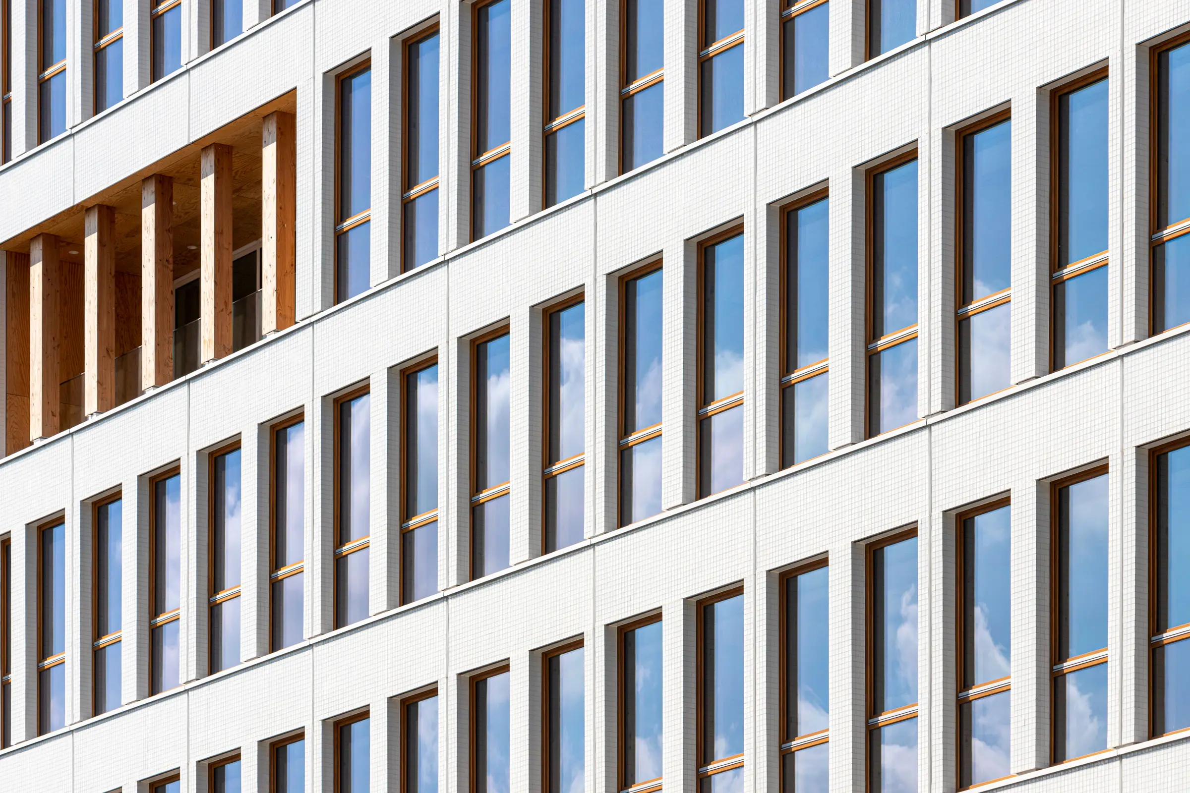 Administratívna budova Green Oak vo Francúzsku