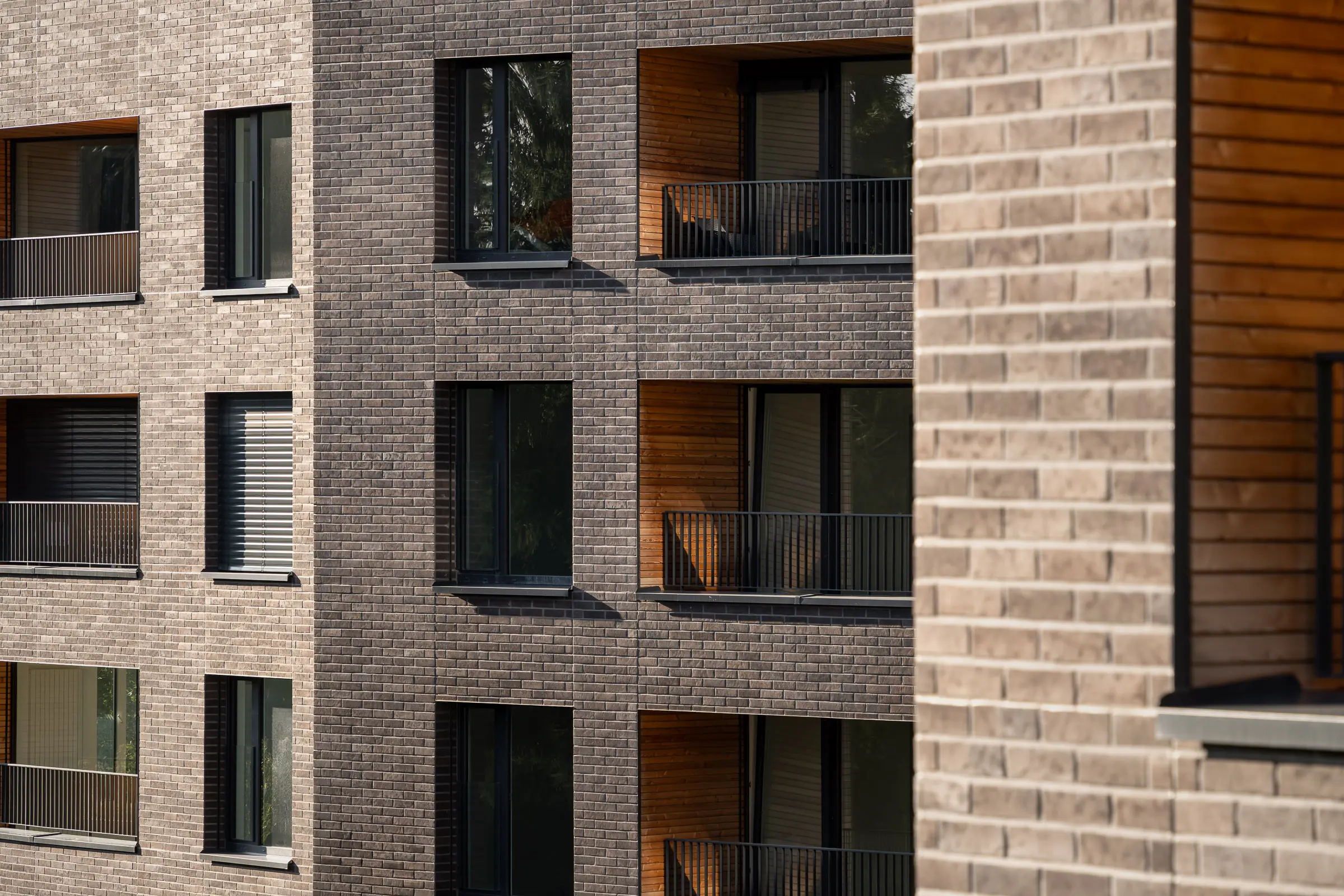 0 Tmavý obklad StoBrick na súčasnej horskej architektúre
