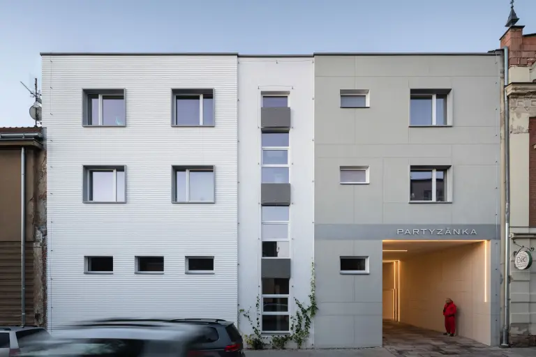 Bytový dom Partyzánka v Prostějove, Česká republika