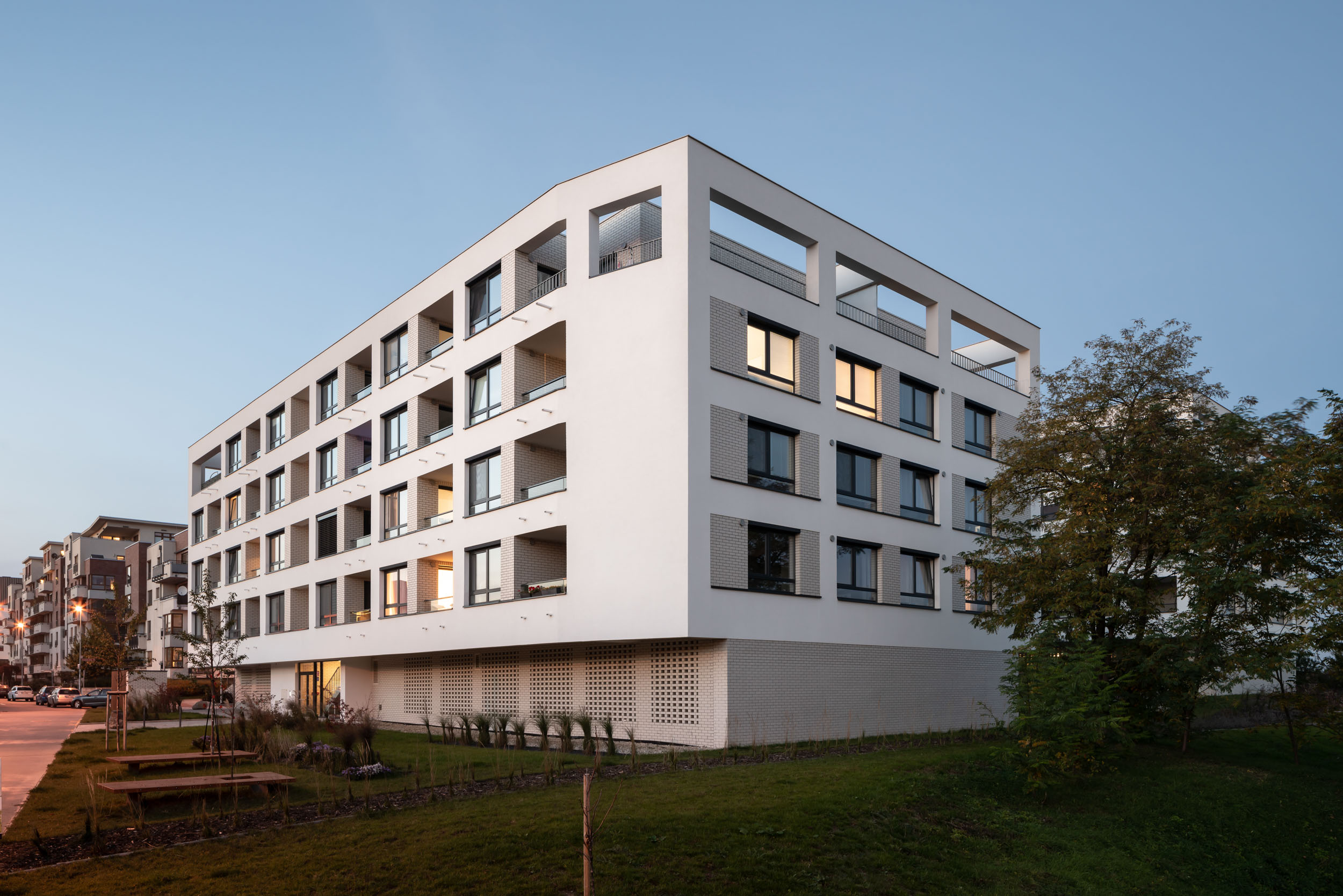 Bytový dom F1, F2 Praha, Štěrboholy