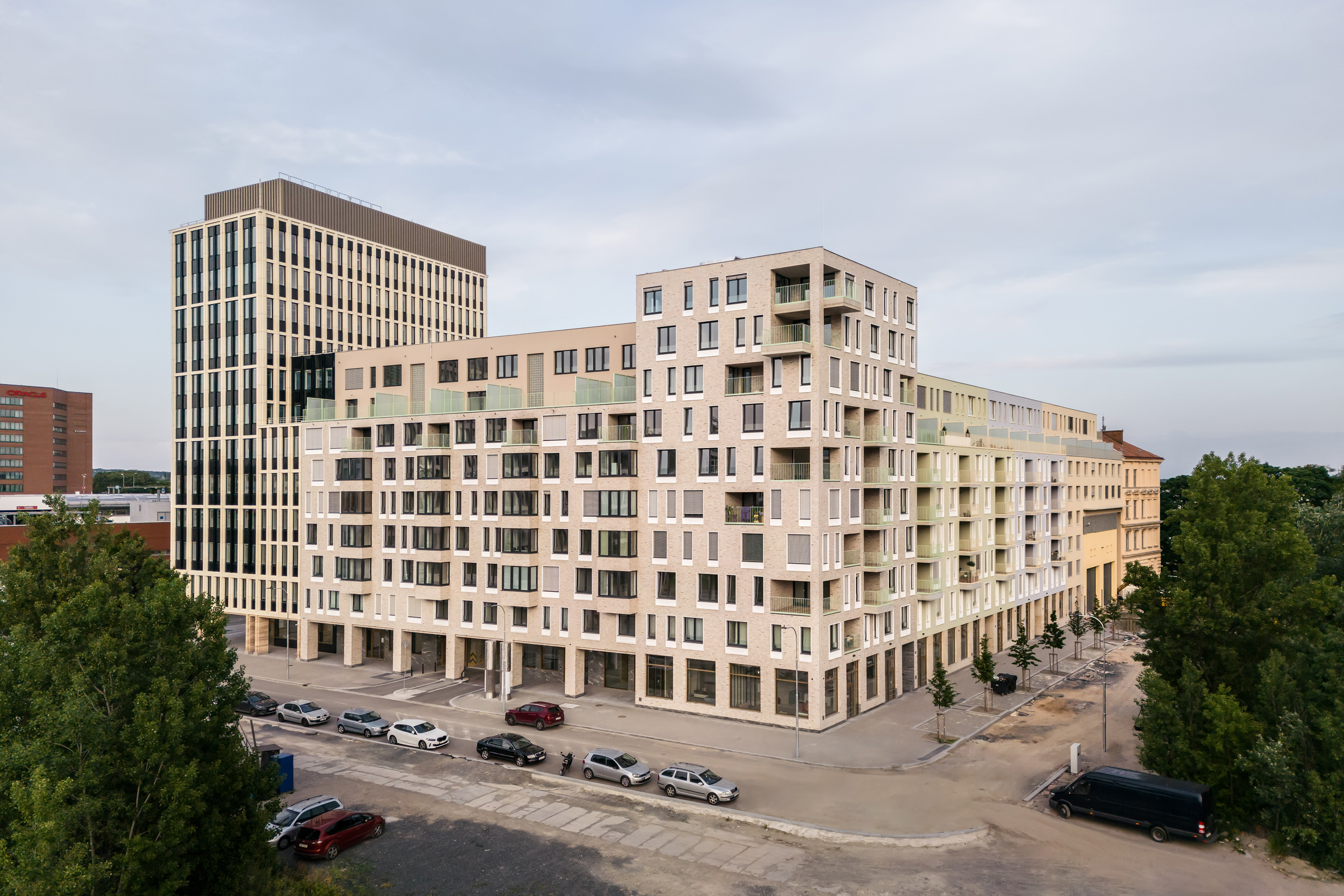 Polyfunkčný mestský blok Palác Trnitá v Brne