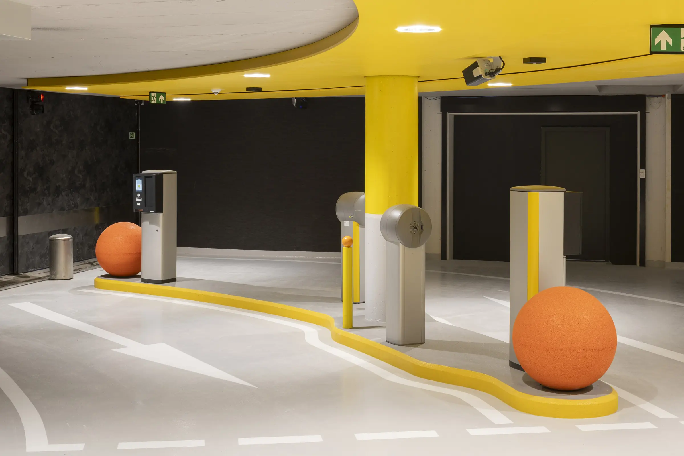 Podlaha a garáže v VILLA SANDY, City Park Resort