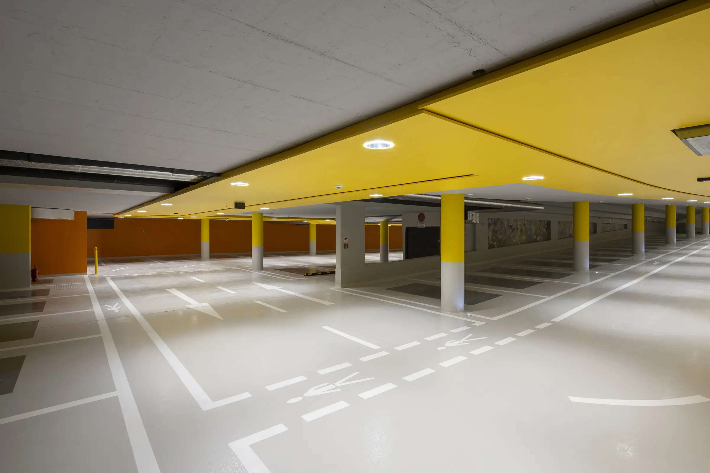 Podlaha a garáže v VILLA SANDY, City Park Resort