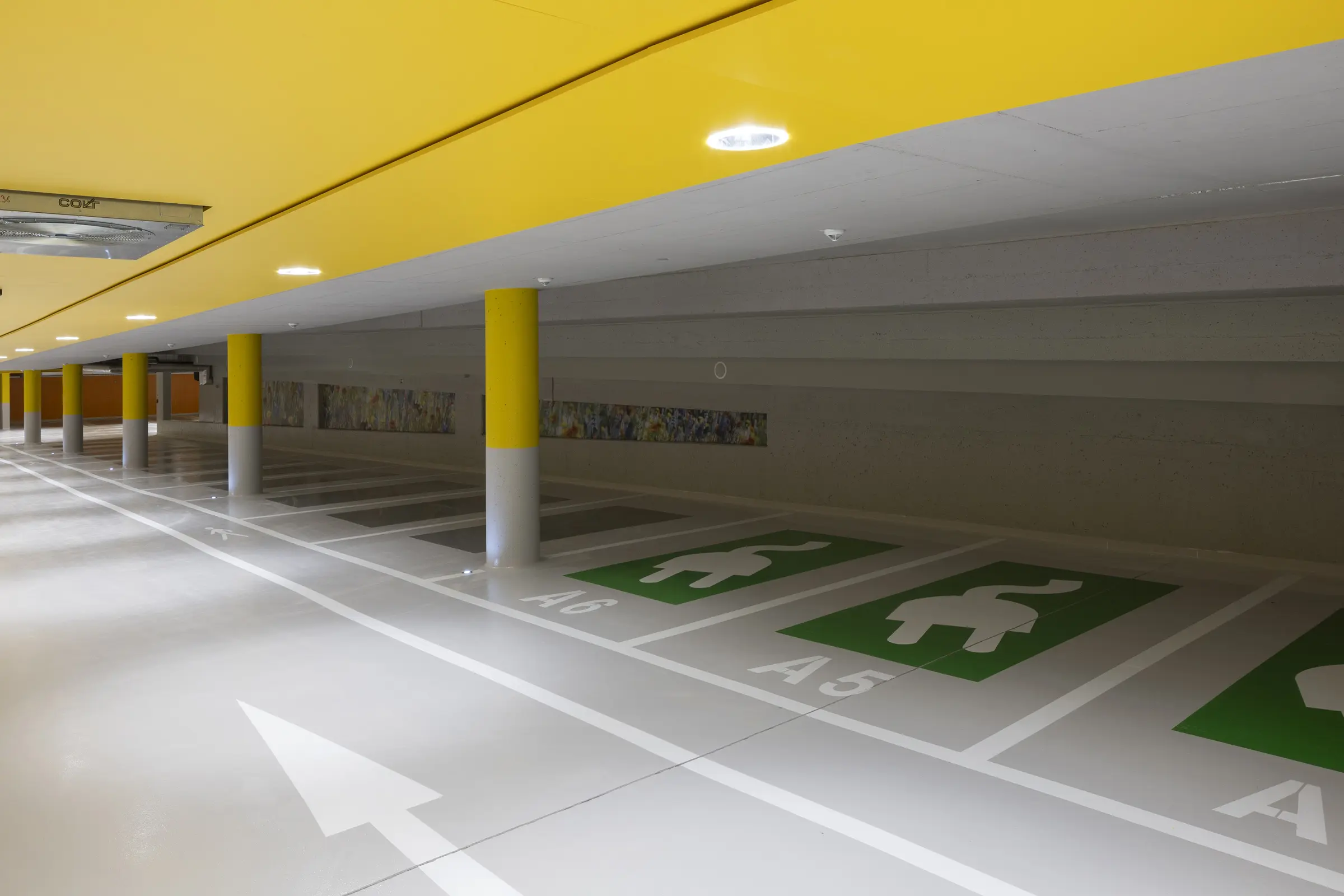 Podlaha a garáže v VILLA SANDY, City Park Resort