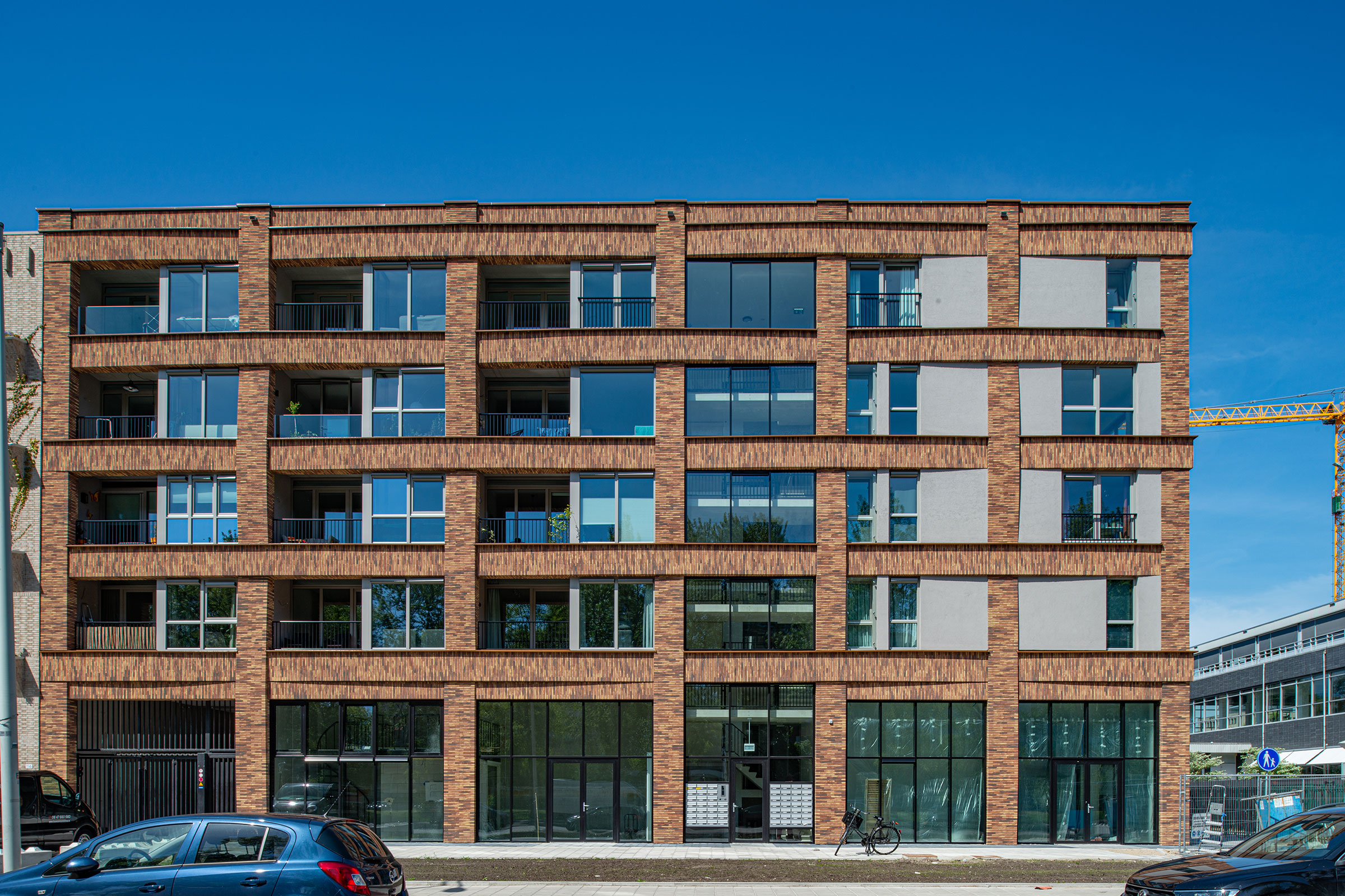 Tehlové pásiky StoCleyer W sú optimalizované pre fasádne zatepľovacie systémy. Foto: Norbert Duijvel