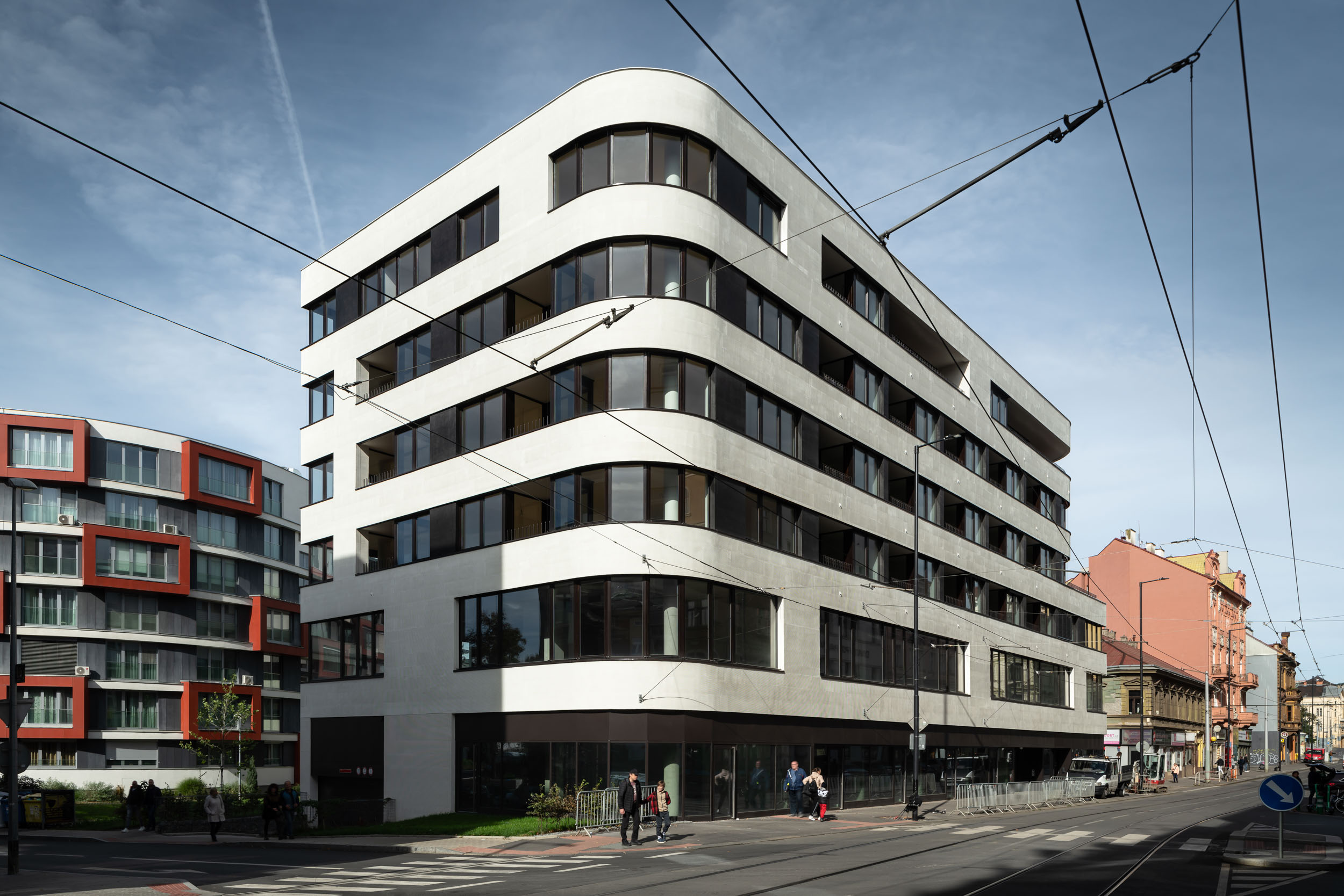 Rezidencia Zenklova, nachádzajúca sa v centre východnej časti Prahy - Palmovka