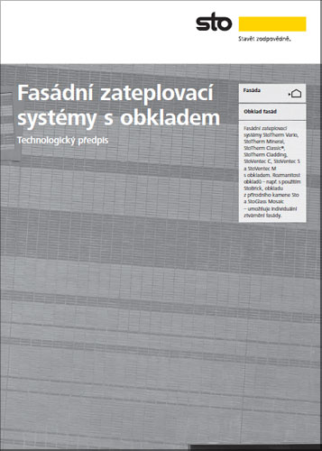 Technologický predpis pre fasádne systémy s obkladom.