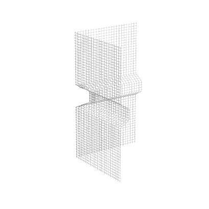 Sto-Bossengewebe rohový kus