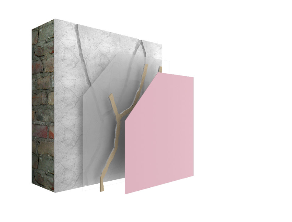 Sto systém sanácie trhlín fasádnymi farbami