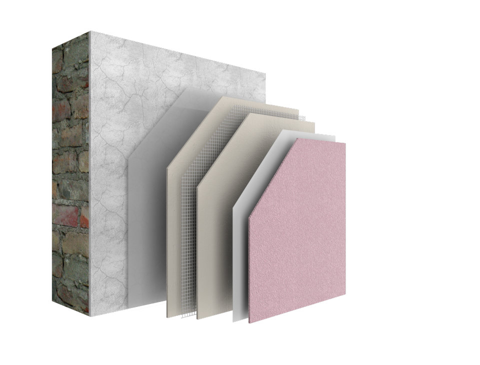 Sto systém sanácie trhlín omietkovou povrchovou úpravou